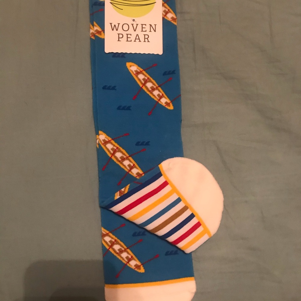 Woven Pear socks